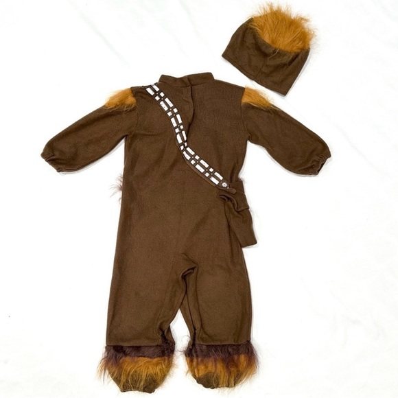 Disney Star Wars Toddler Chewbacca 2pc Halloween Cosplay Costume Chewie NEW 24mo - Picture 2 of 10